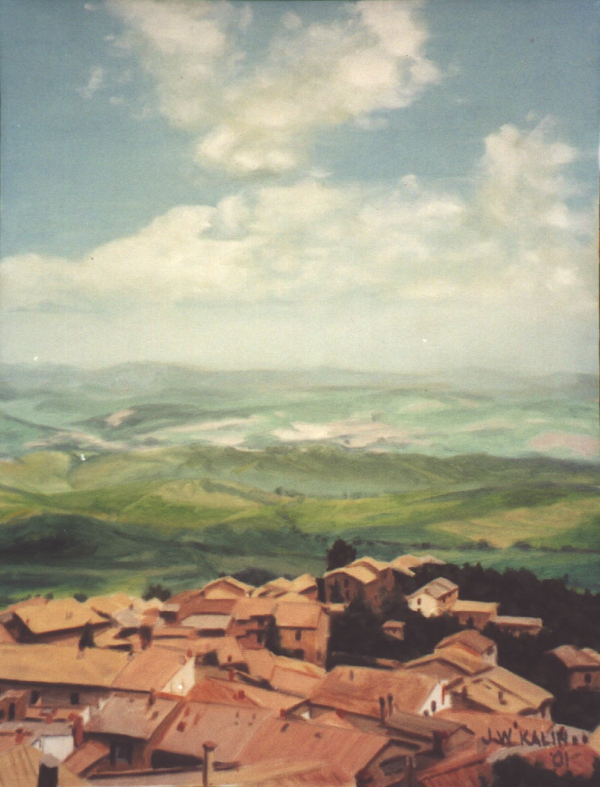 Italian Village 22x28--2001