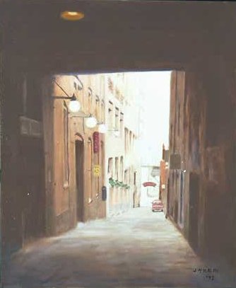 Post Alley--20x24 1993